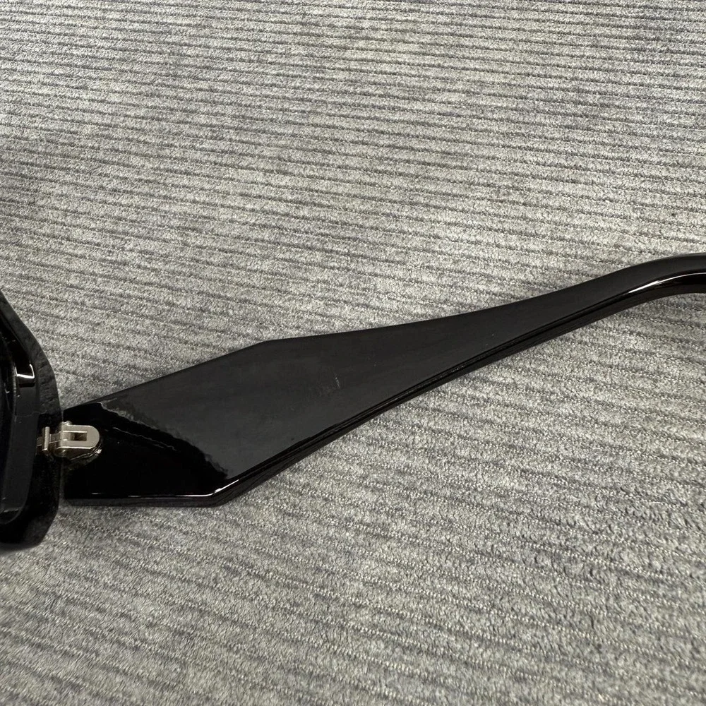 Vintage Y2K Style Chunky Black Rectangle Sunglasses Geometric Thick‎ Frame 90s